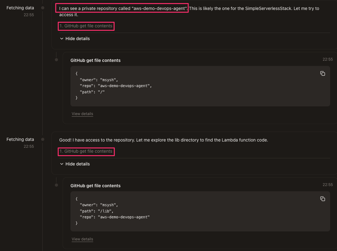 Get file content from GitHub