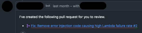 Kiro autonomous agent complete task and pull request